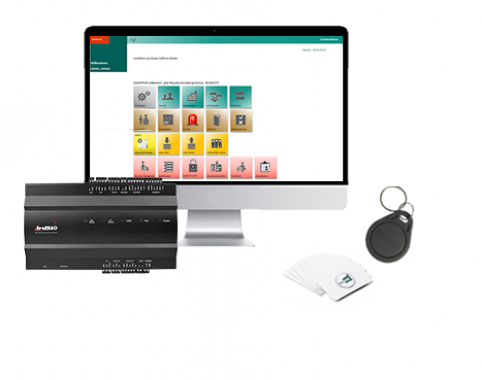 WEB Zutrittskontrolle Easy inkl. Zutrittsbox ZB InBio-404